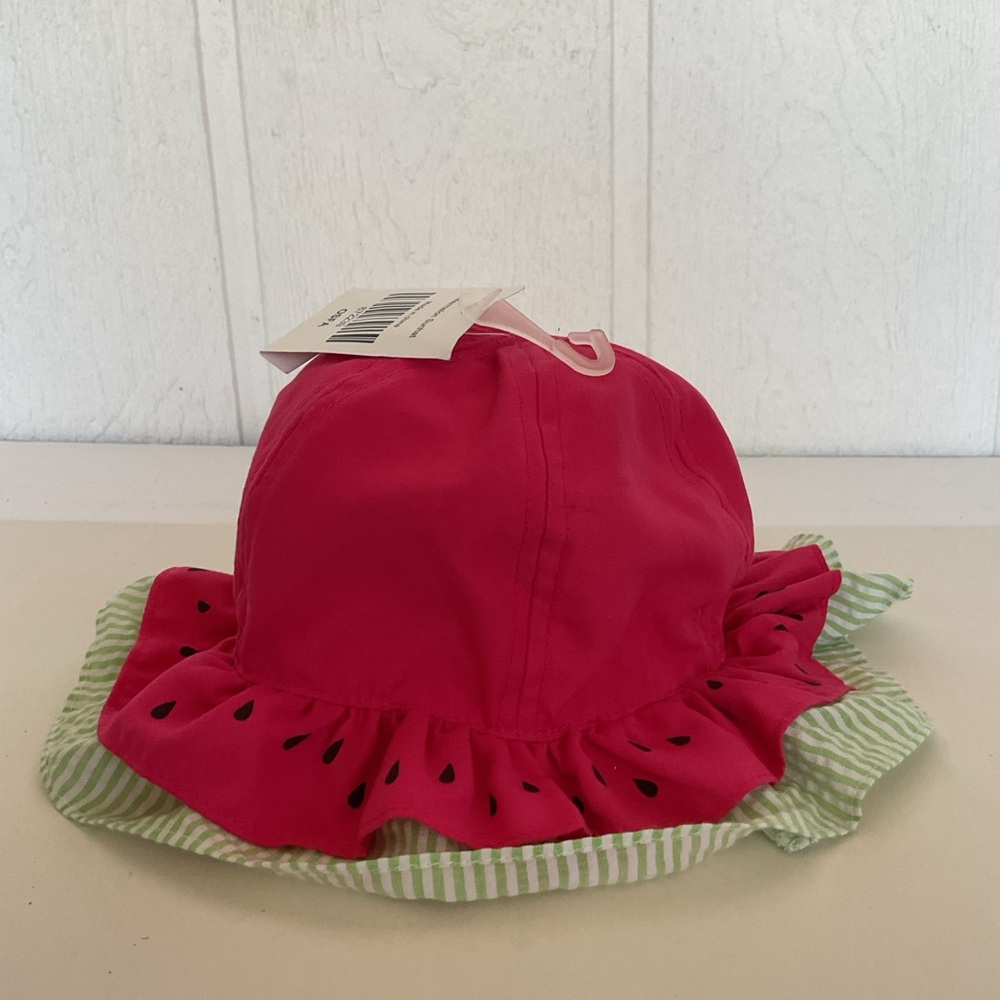 Cracker Barrell Watermelon Sun Hat NWT
